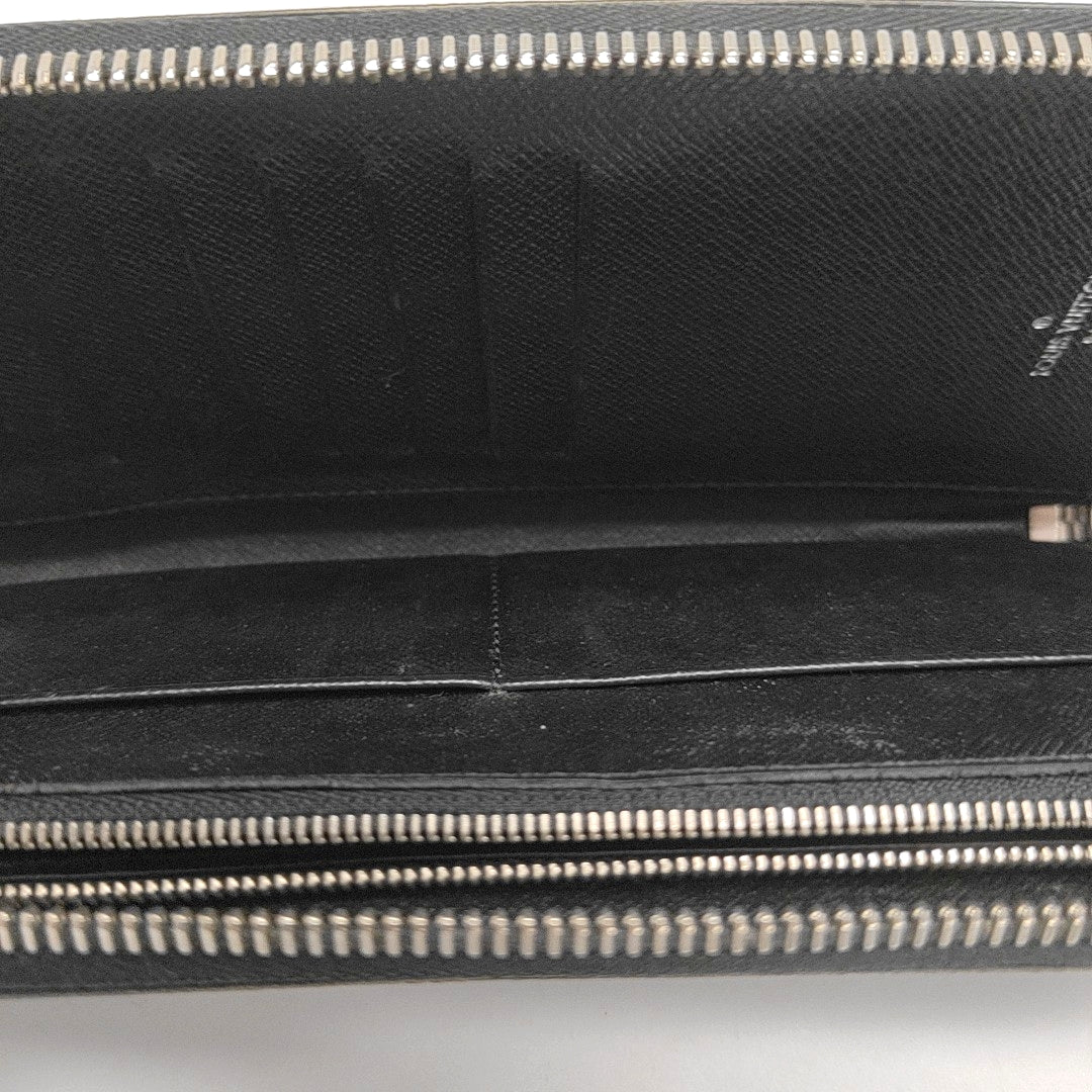ZIPPY Damier Graphite Coated Canvas Gray