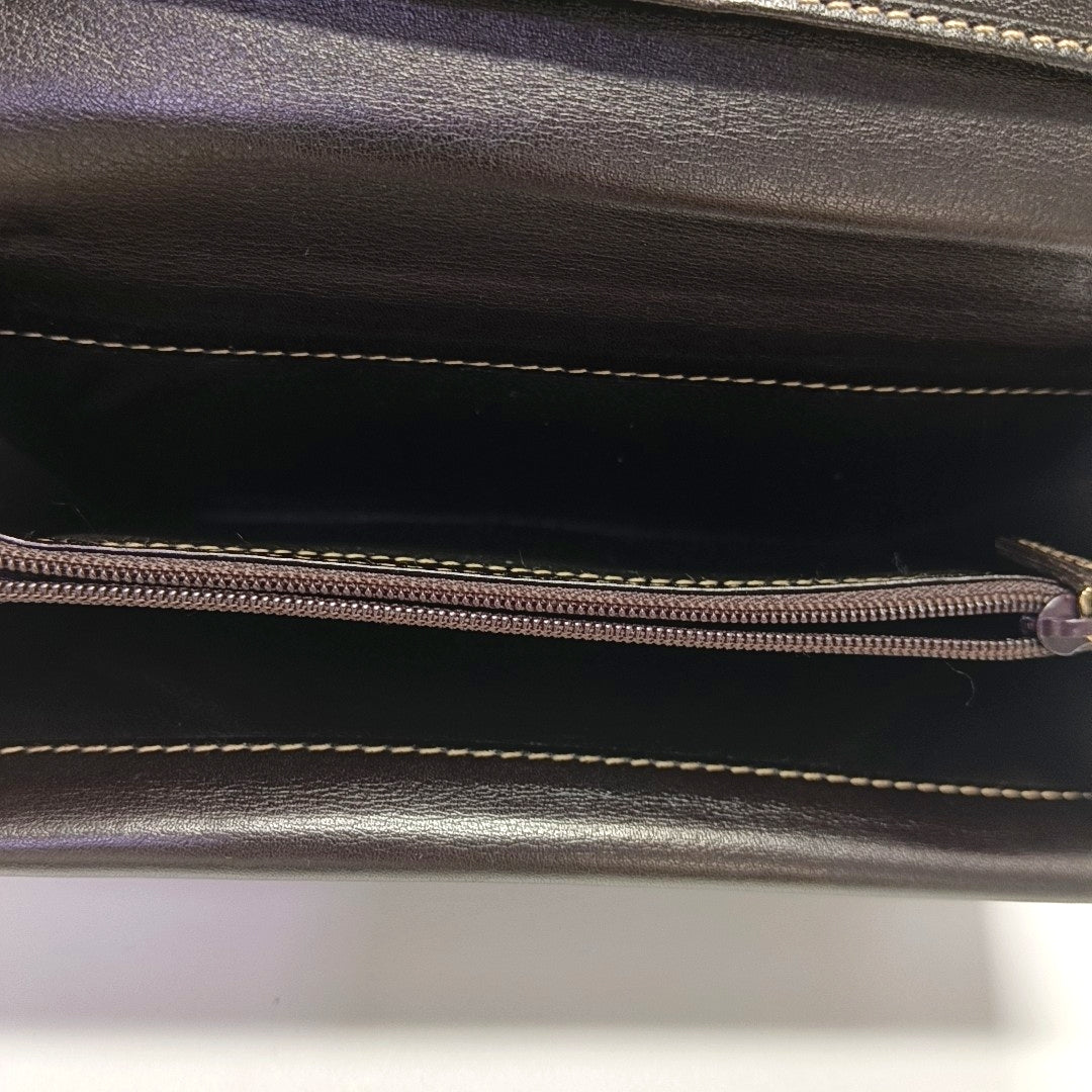 Calfskin Wallet Brown