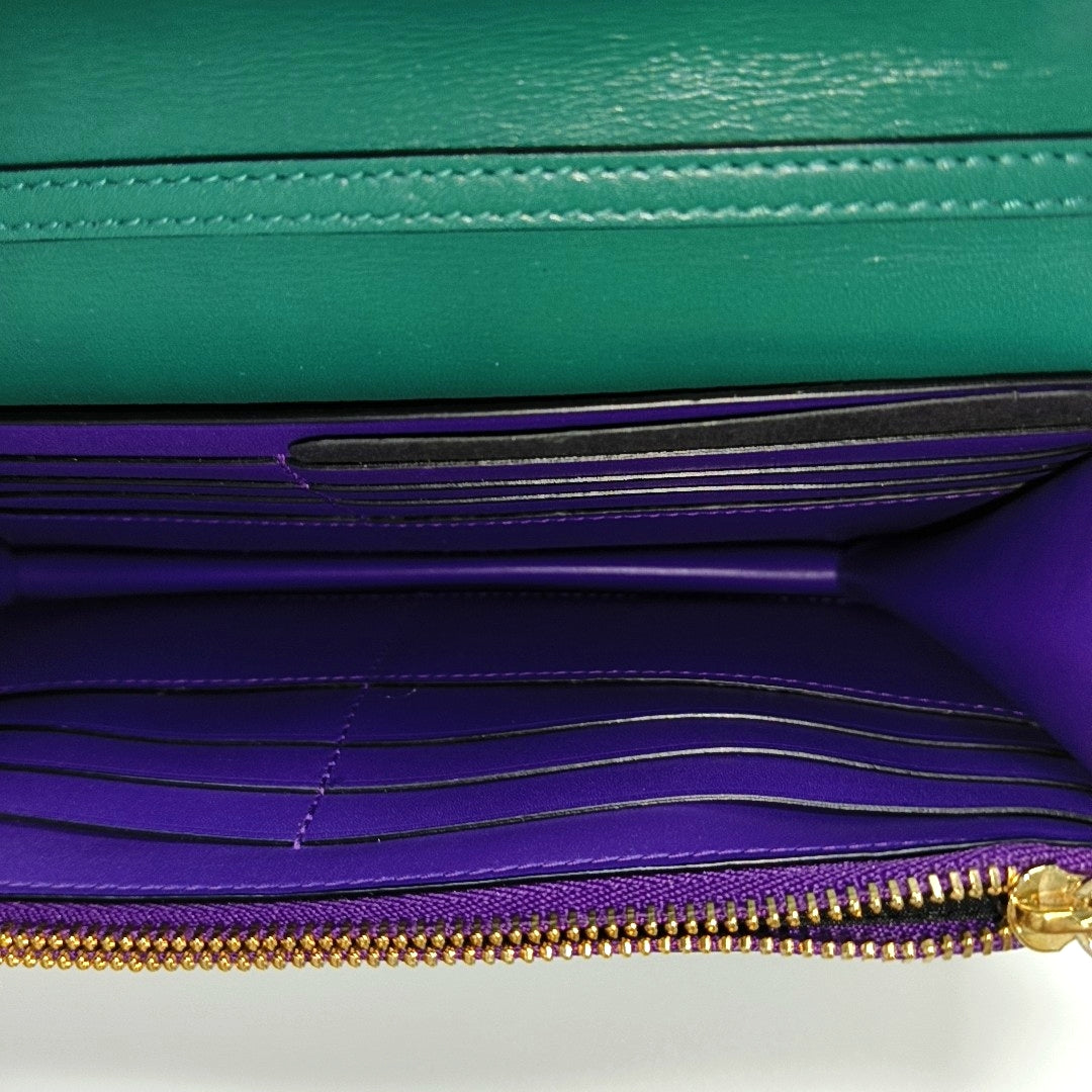 SERPENTI FOREVER Quilted Calfskin Green