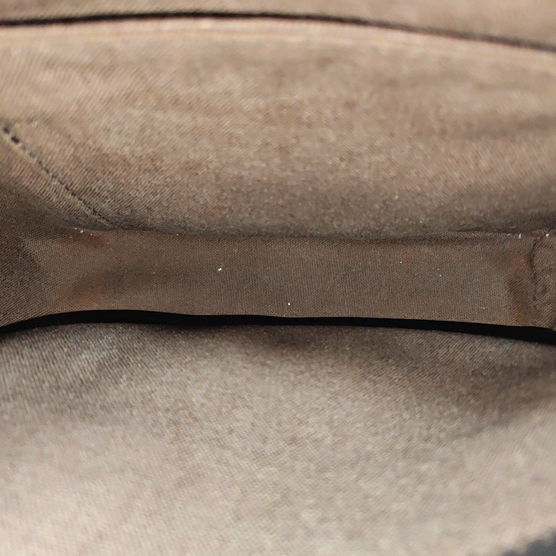 OLAV PM Damier Ebene Coated Canvas Brown