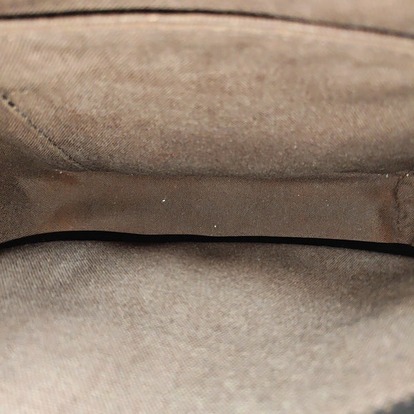 OLAV PM Damier Ebene Coated Canvas Brown