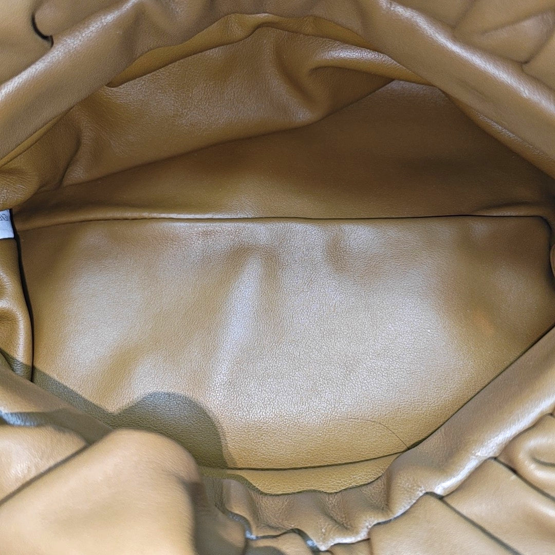The Pouch Mini Calfskin Brown