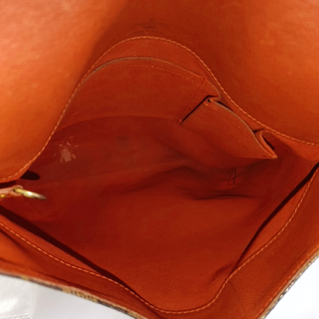 MUSETTE TANGO Damier Ebene Coated Canvas Brown