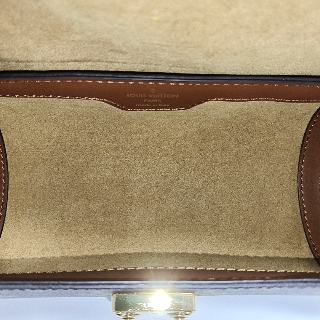 PAPILLON 19 Monogram Coated Canvas Brown