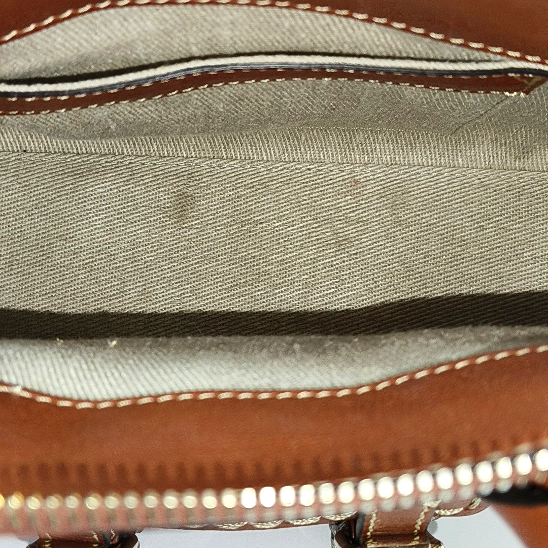 Edith Mini Quilted Calfskin Brown