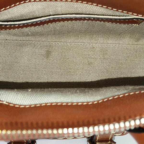 Edith Mini Quilted Calfskin Brown