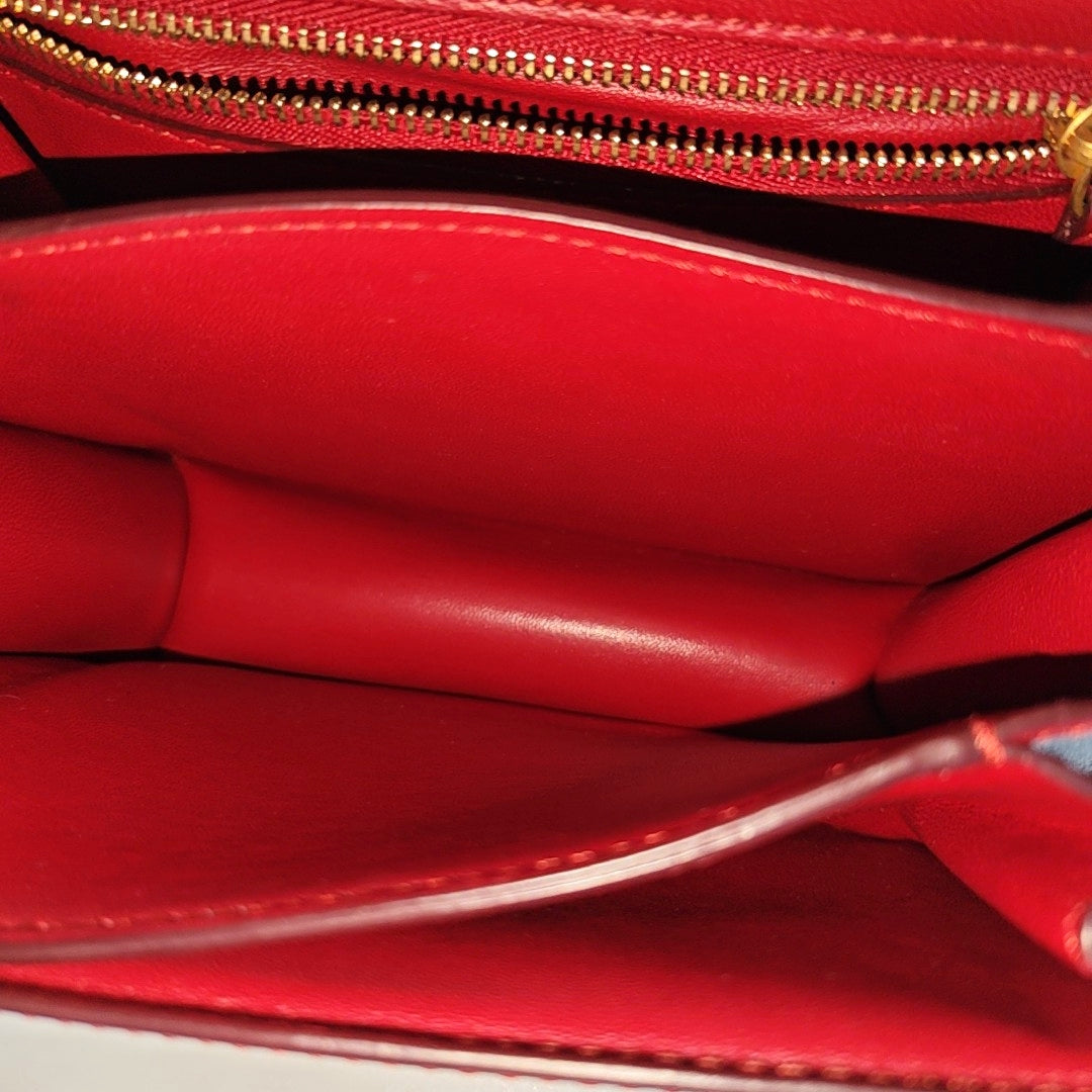 CLASSIC BOX Mini Calfskin Red