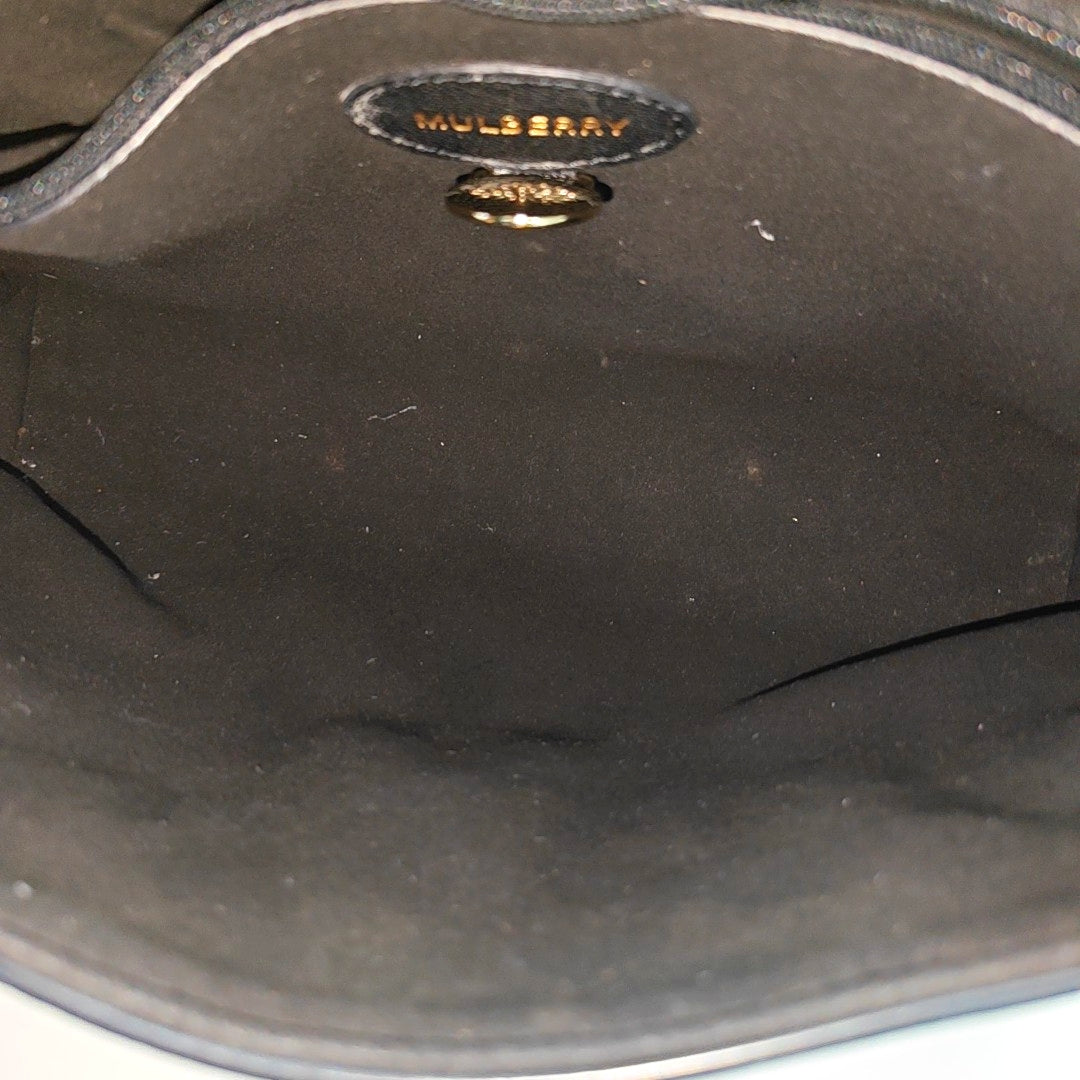 Calfskin Shoulder Bag Black