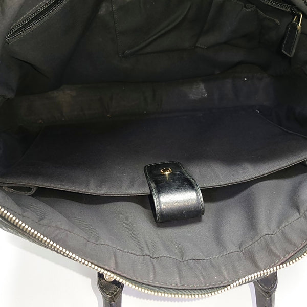 Diamante Quilted Calfskin Black