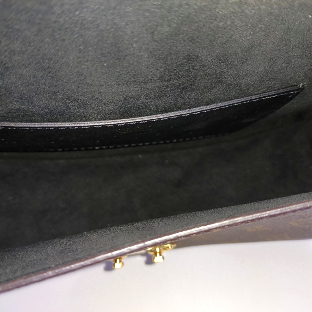 EDEN Monogram Coated Canvas Brown