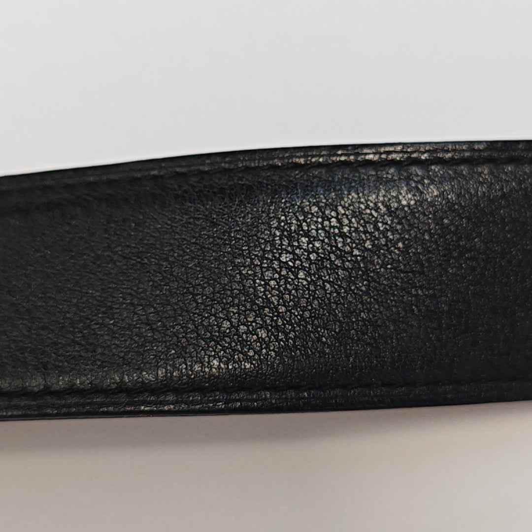 Leather Belt Orange