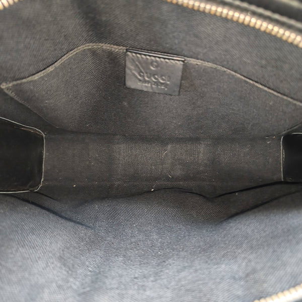 GG Supreme Monogram Coated Canvas Gray