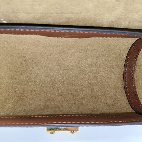 PAPILLON 19 Monogram Coated Canvas Brown