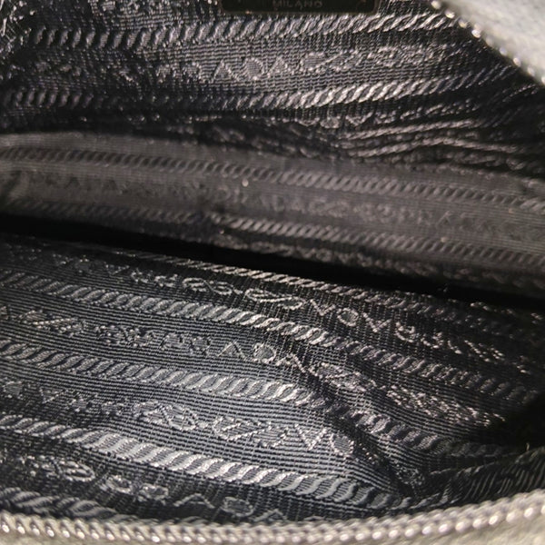 Authenticated pre-owned  Re-Edition2000 Mini Nylon Black - Top Handle Bag at Looply