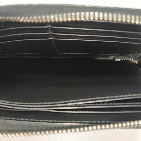 Signature Monogram Calfskin Black Wallet