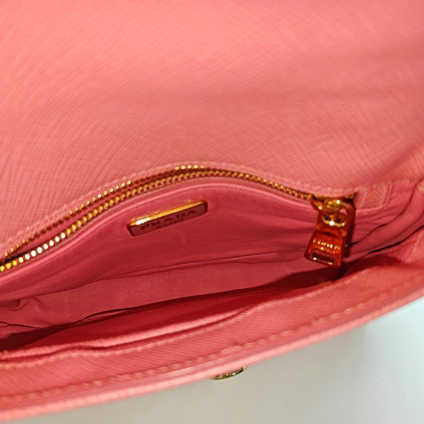 Sound Bag Saffiano Calfskin Pink