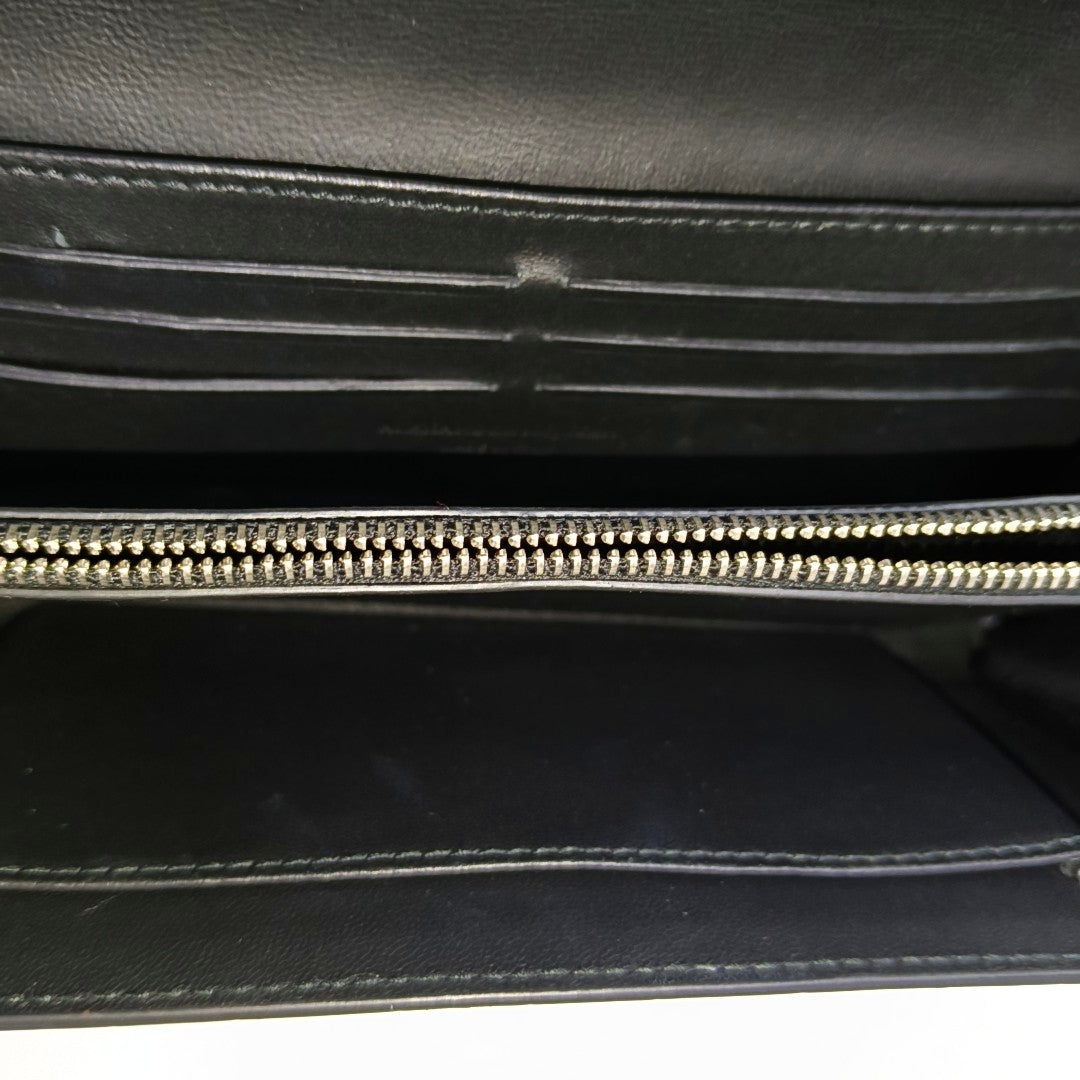 Calfskin Shoulder Bag Black