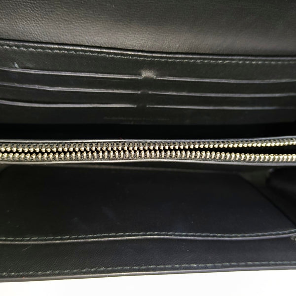 Calfskin Shoulder Bag Black