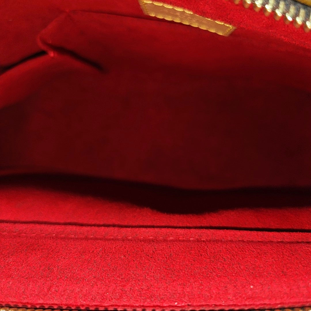 VIVA CITE Monogram Coated Canvas Brown