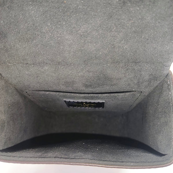 CAMERA BOX Monogram Coated Canvas Brown