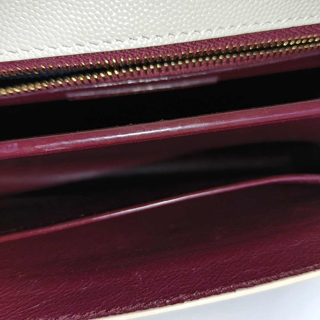 CASSANDRA Calfskin White