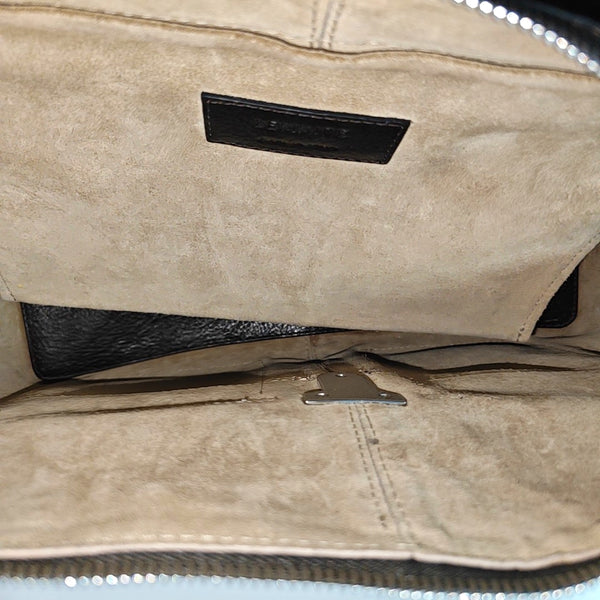 Calfskin Shoulder Bag Brown