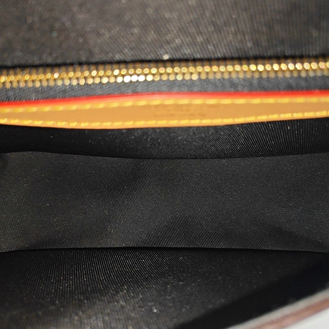 DIANE Monogram Coated Canvas Brown