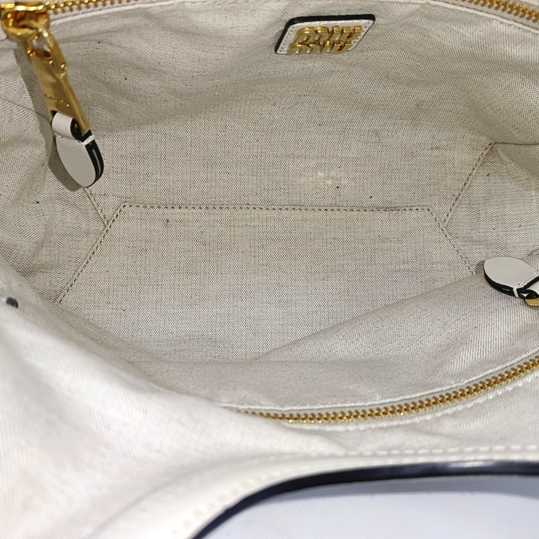IVY Small Calfskin White