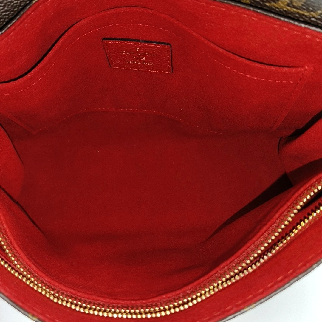 SAINT PLACIDE Monogram Coated Canvas Brown