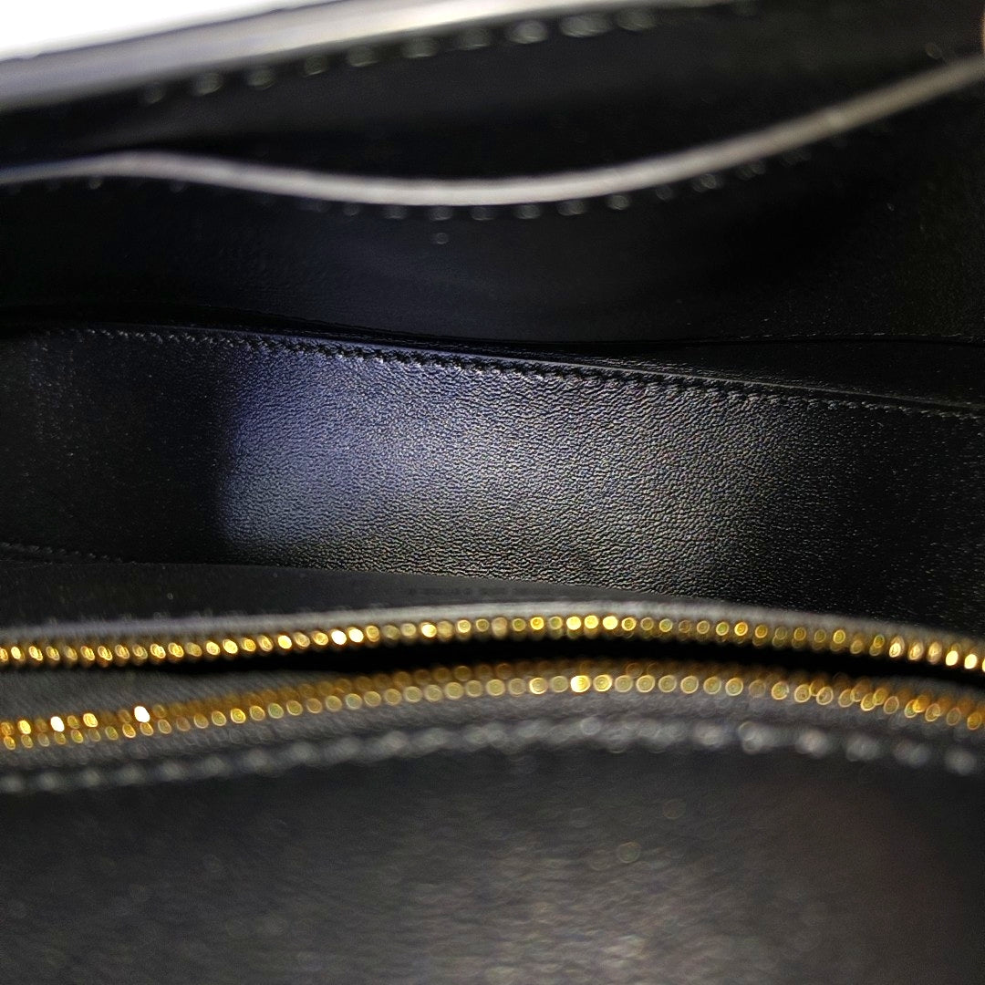 Downtown Super Mini Calfskin Black