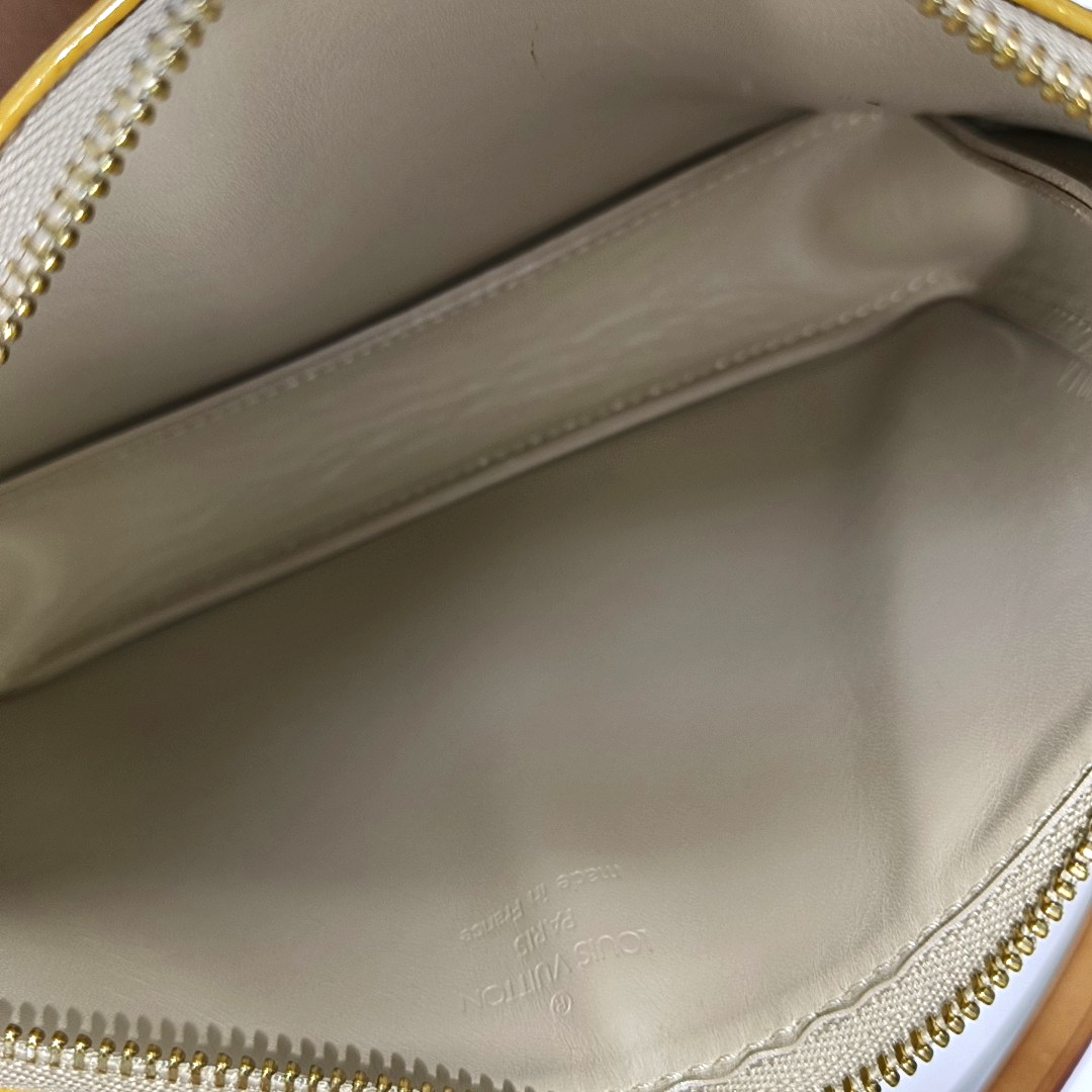 LEXINGTON Monogram Patent Leather Yellow