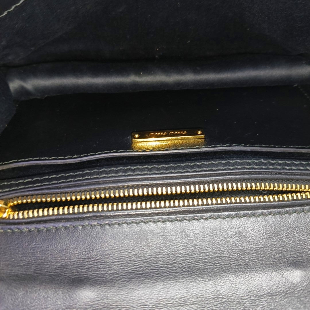 Miu Lady Calfskin Brown