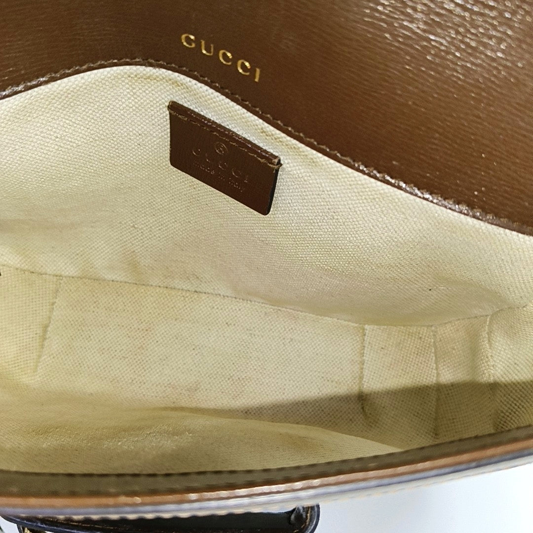 Horsebit 1955 Mini Coated Canvas Beige