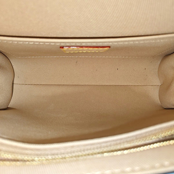 CLUNY PM Monogram Coated Canvas Brown