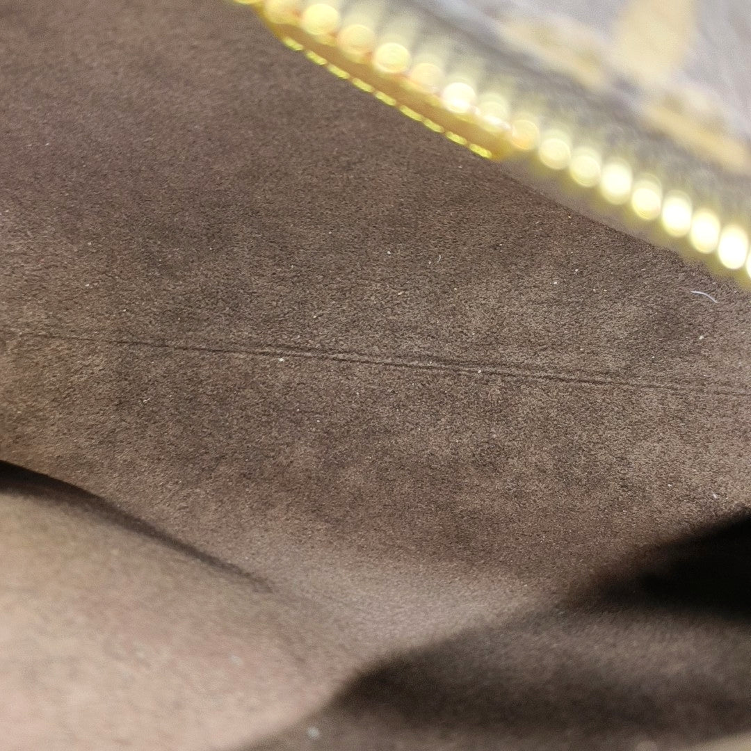SIDE TRUNK MM Monogram Coated Canvas Brown