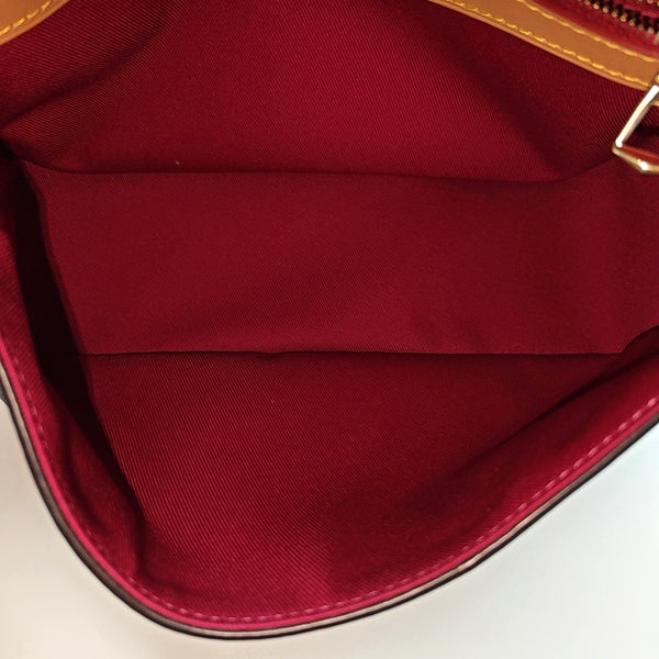 DIANE Monogram Coated Canvas Brown