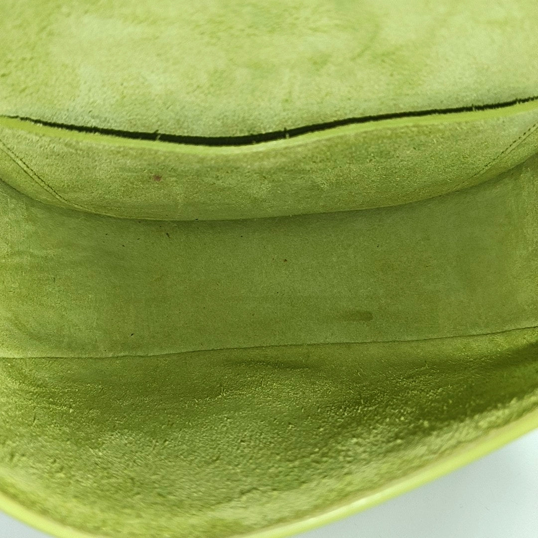 TRIOMPHE Small Calfskin Green