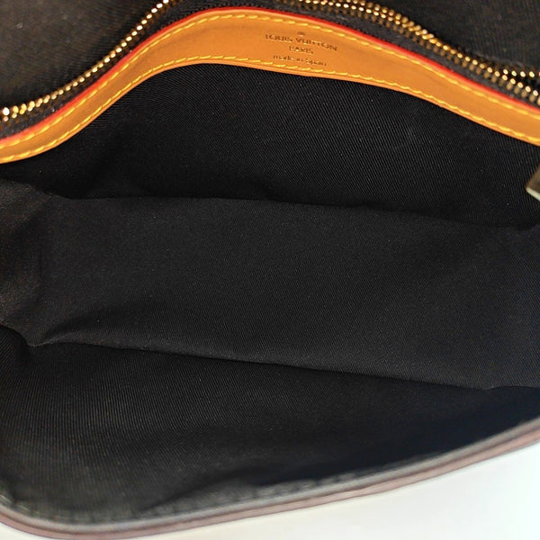 DIANE Monogram Coated Canvas Brown