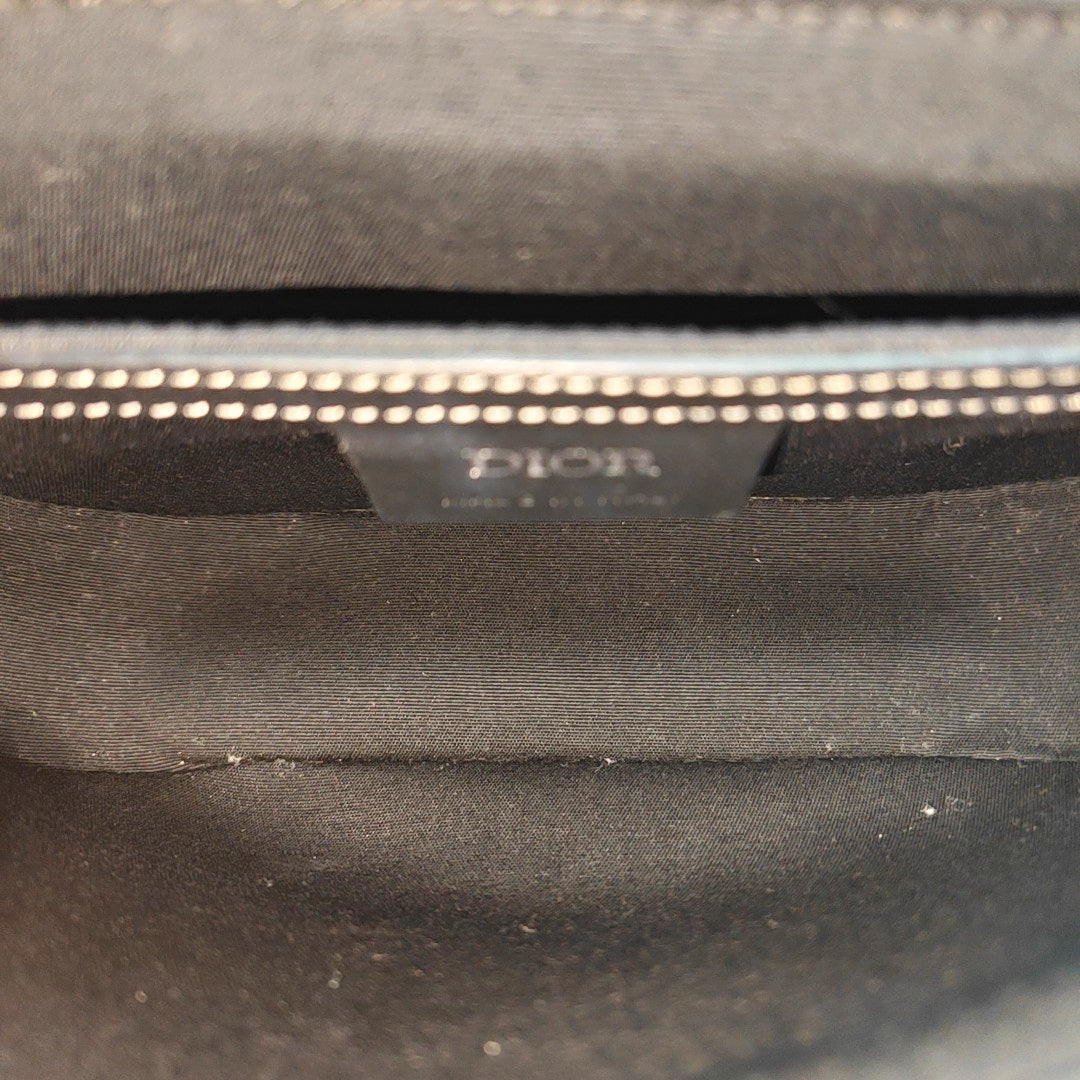 Saddle Mini Calfskin Black