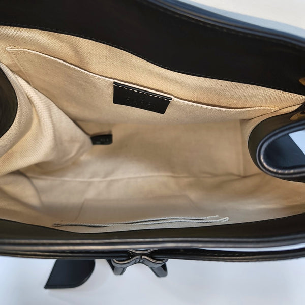 Calfskin Backpack Black
