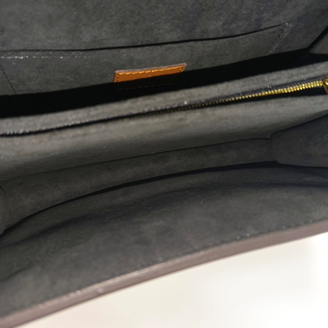 DAUPHINE MM Monogram Coated Canvas Brown