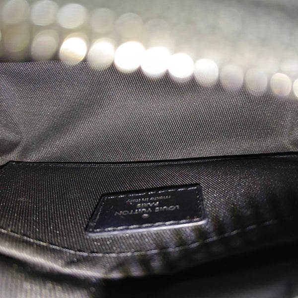 SOFT TRUNK Mini Monogram Coated Canvas Black