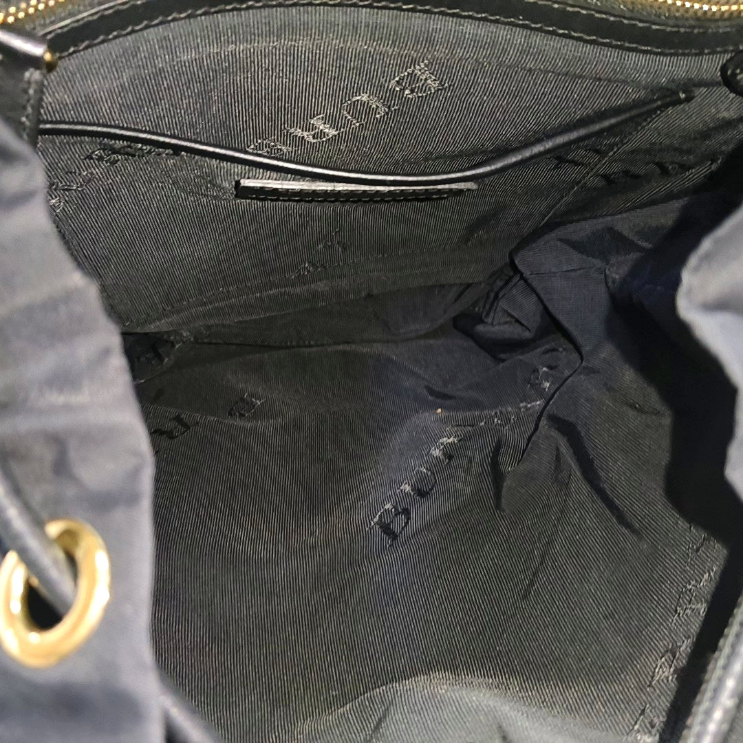 The Rucksack Medium Nylon Black