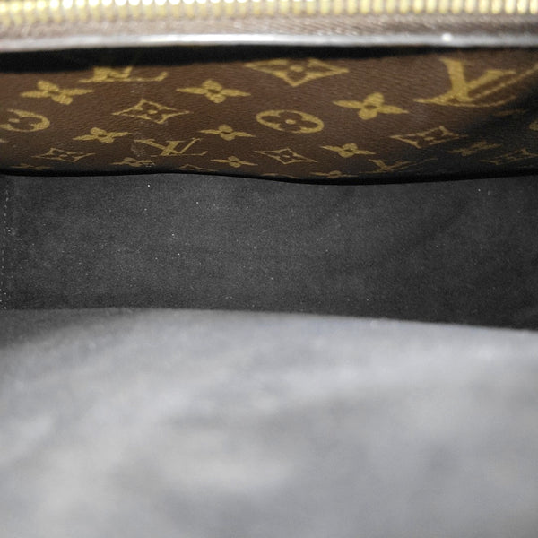 NÉONOÉ MM Monogram Coated Canvas Brown