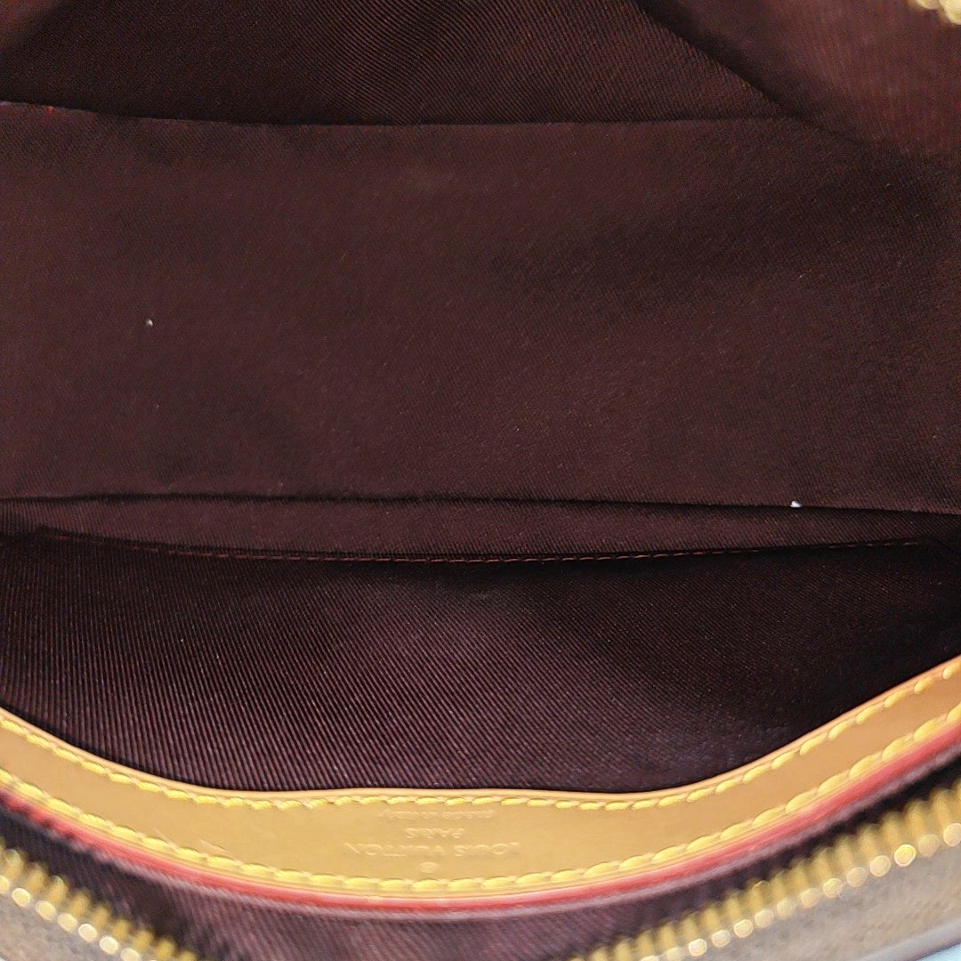 BOULOGNE Monogram Coated Canvas Brown