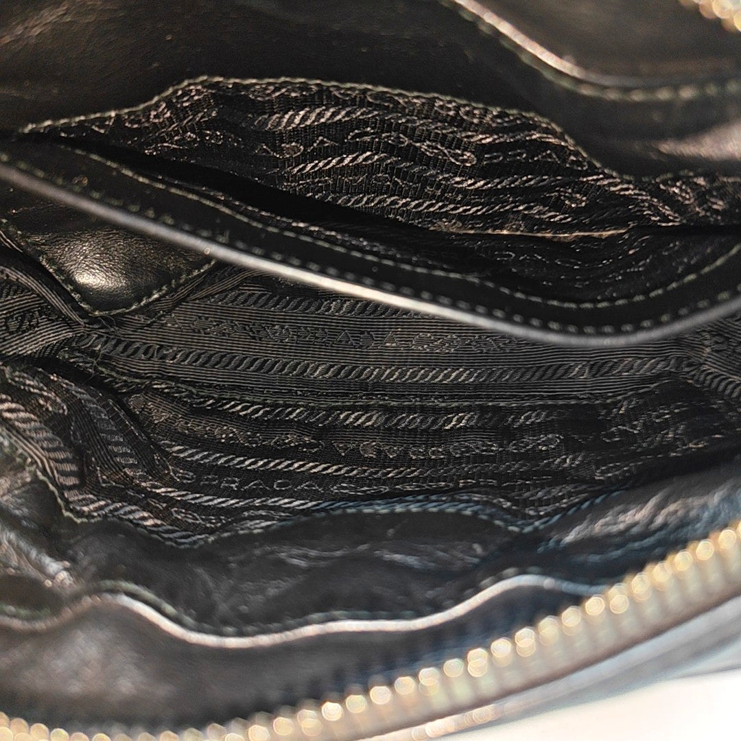 Diagramme Quilted Lambskin Black