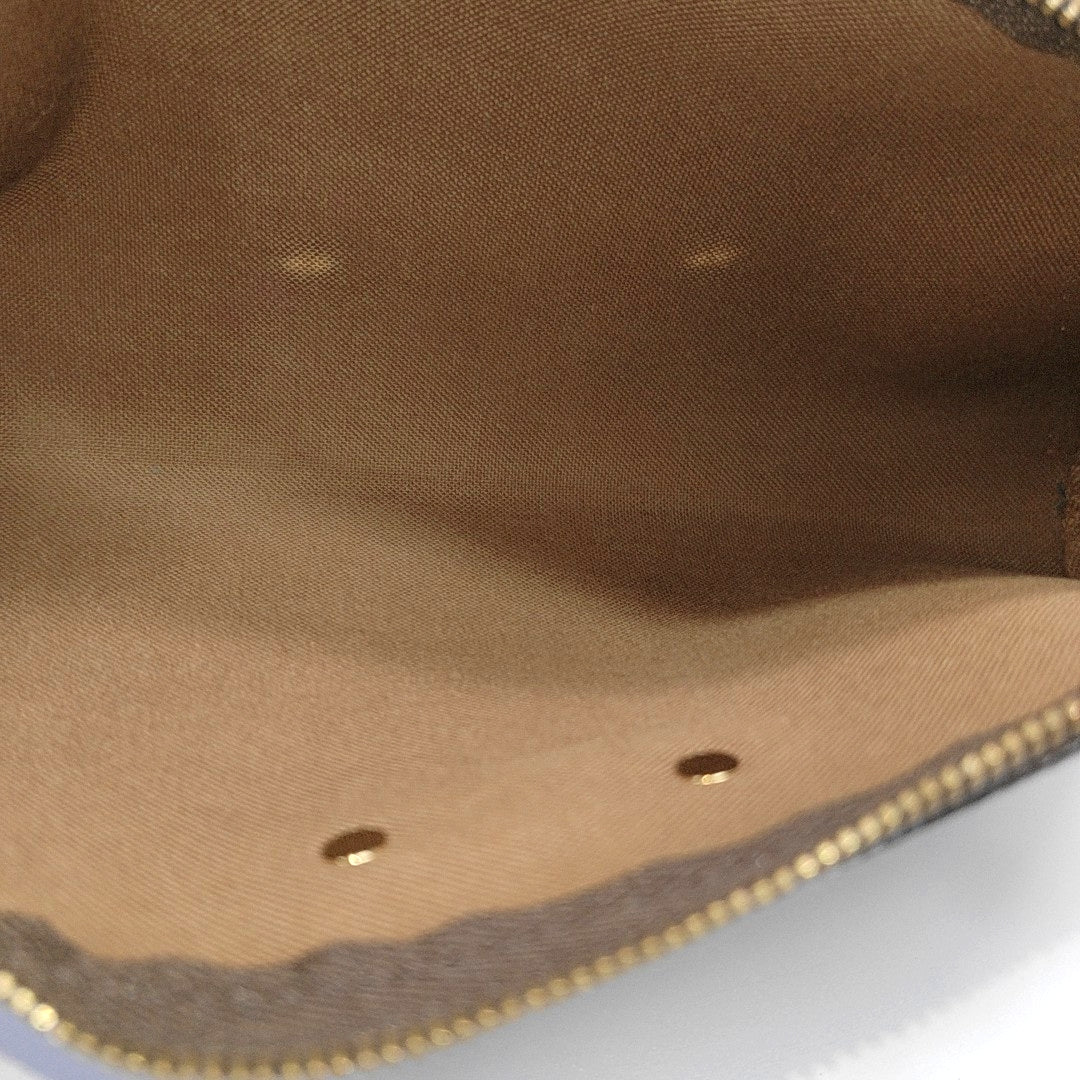 EVA Monogram Coated Canvas Brown