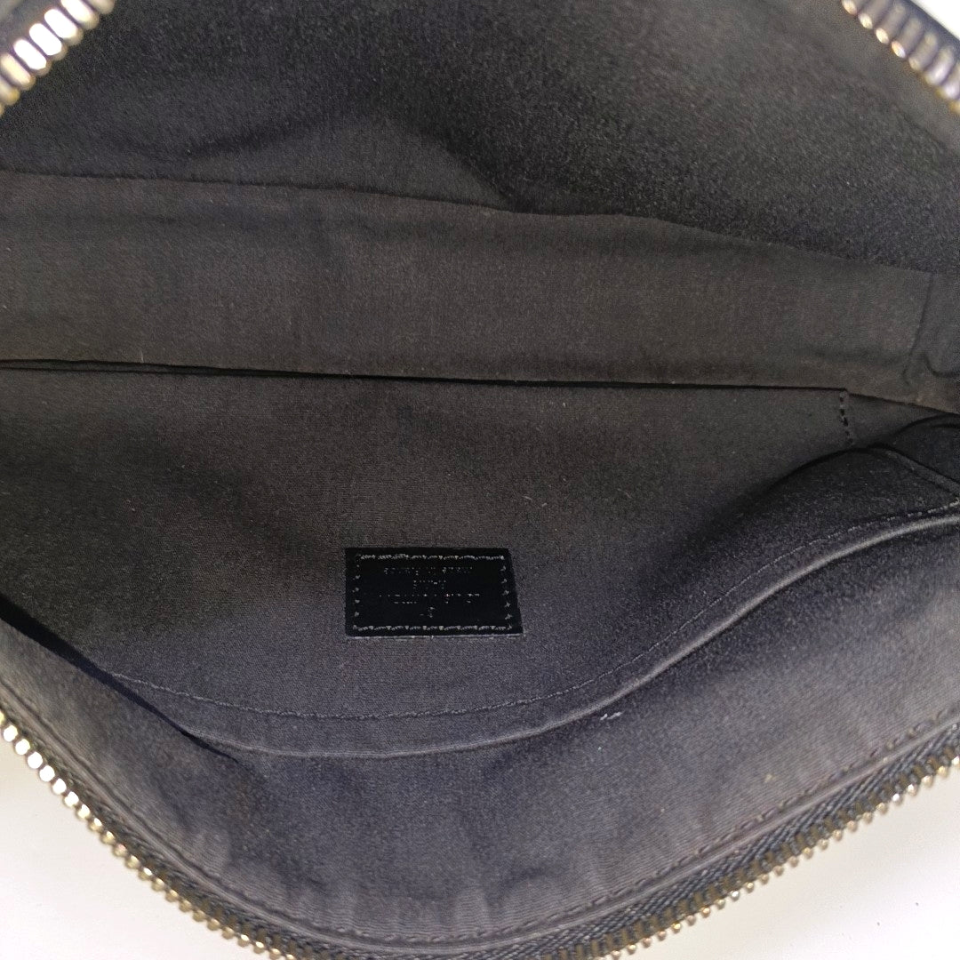 KATHLEEN Mini Monogram Canvas Gray
