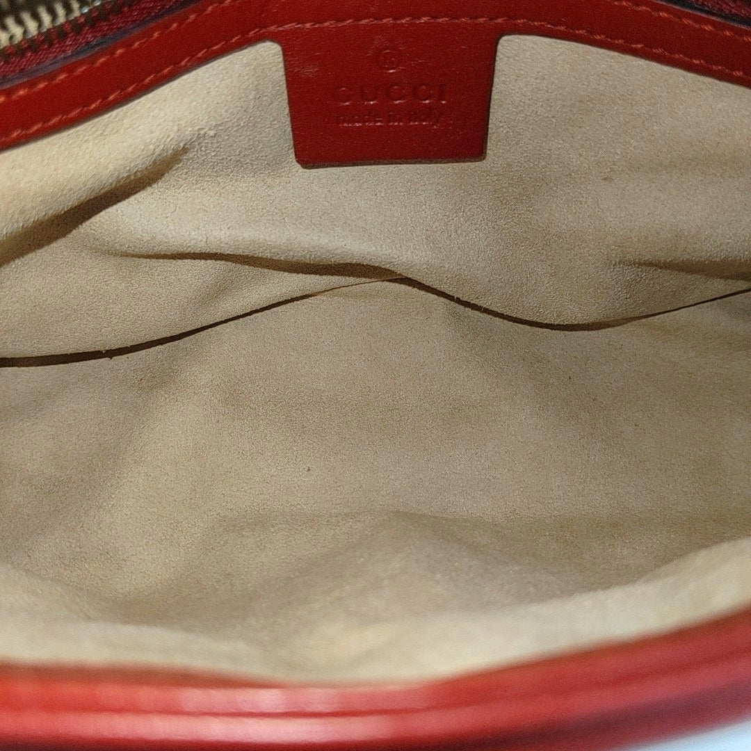 GG Marmont Medium Quilted Calfskin Red