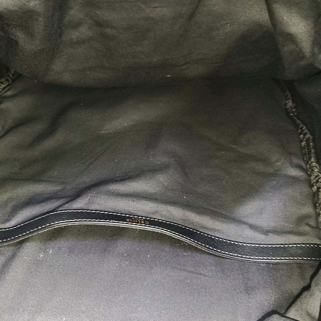Calfskin Backpack Medium Black